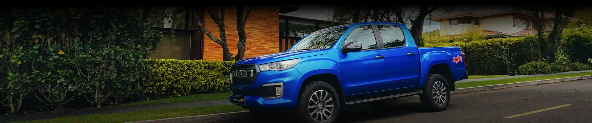 Foton Find a dealer - Image of blue foton double cab