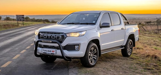 White Foton Tunland G7 Double Cab