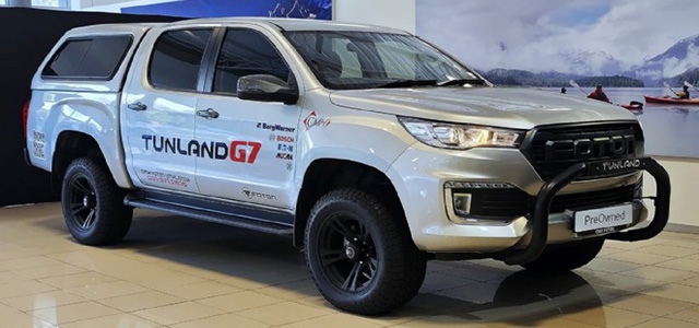 Tunland G7 2.0T Double Cab 4x4 TLX Auto – Now at CMH Foton Umhlanga