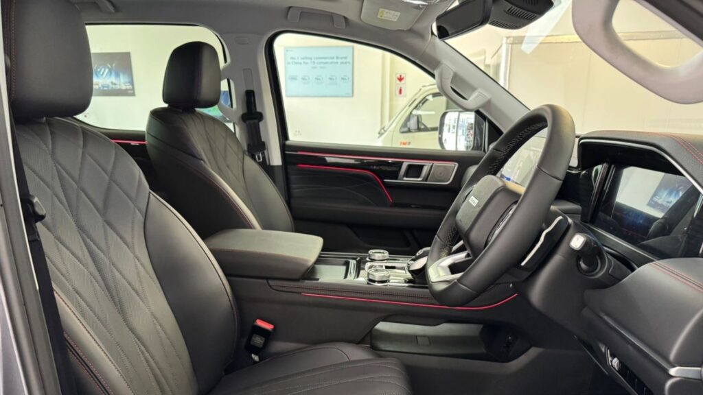 Foton Tunland V9 Leather Seats